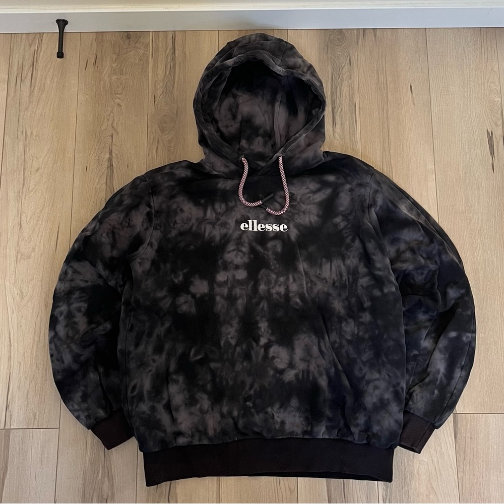 Ellesse Dark Tie-Dye Hoodie